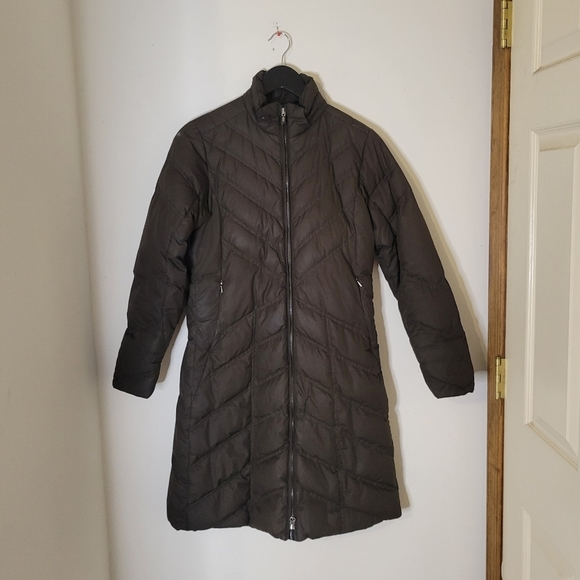 Patagonia Jackets & Blazers - 𝅺PATAGONIA Women’s Brown Puffer Parka Jacket - Size (XS) - Okay Condition